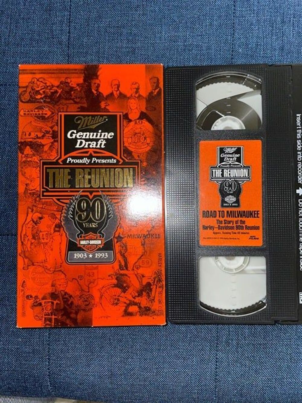 Harley Davidson 90th Reunion VHS Video